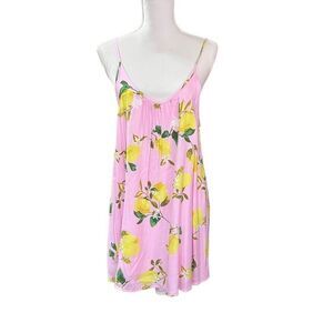 Buddy Love pink lemons mini dress, NWT sz medium